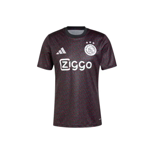 Adidas Ajax Amsterdam SS24 Футбол Джерси Мужской Черный