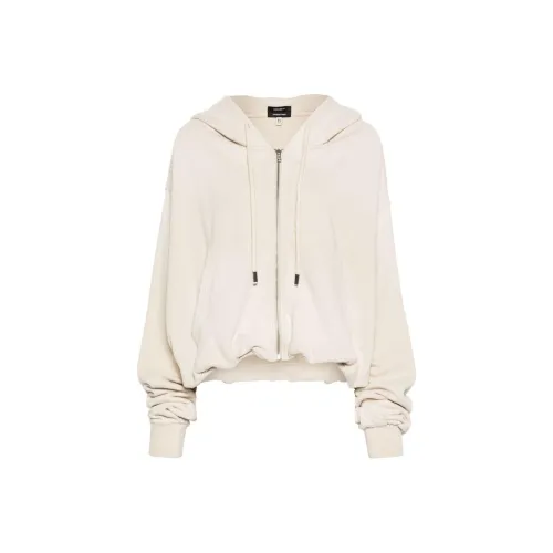 R13 SS24 Толстовка Женская Песочно-бежевая