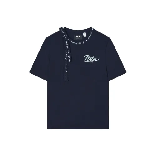 FILA T Рубашка Женская Dense Ink Синий