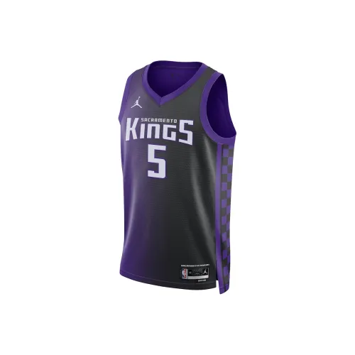 NBA x Jordan Sacramento Kings Баскетбольная Джерси Унисекс Фиолетовая