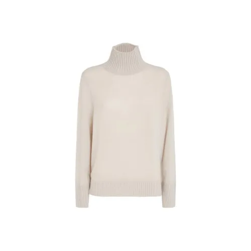 ALLUDE Бежевые Женские Свитеры