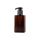 100 мл Квадратные Лосьон Дорожные Флаконы Коричневый: 2 Упаковки