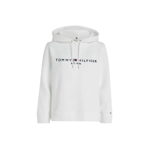 Tommy Hilfiger Белые Женские Свитшоты