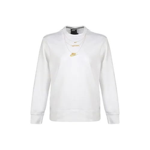 NIKE Белые Женские Свитшоты