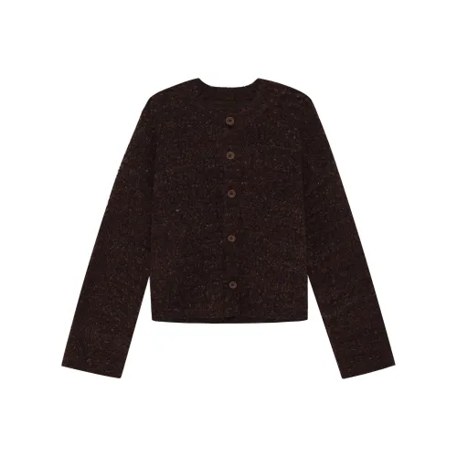 THE SEA LIFE Трикотаж Женский Темный Бабочка Коричневый