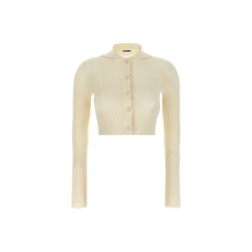 JIL SANDER Белый Женские Свитеры