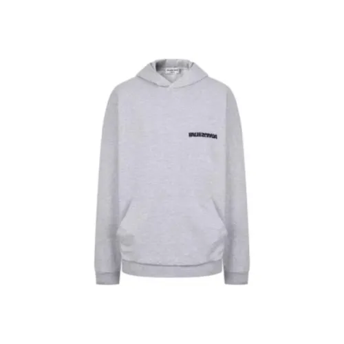 Balenciaga Свитшот Свободного кроя Женский Серый