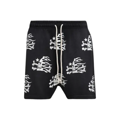 Hellstar Повседневные шорты Мужские Черные