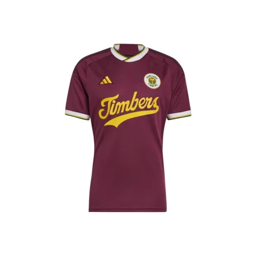 Adidas Portland Timbers SS24 Футбол Джерси Мужской Красный