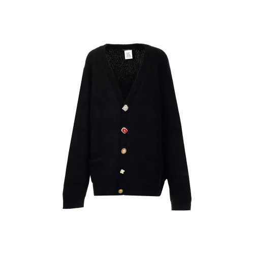 Vetements Черный Женский Трикотаж
