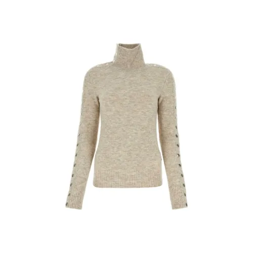ISABEL MARANT Экрю Женские Свитеры
