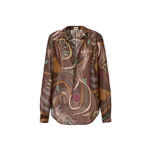 Massimo Alba SS24 Рубашка Женская Коричневая