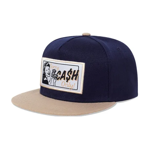 NOMK Хлопок Кепки Унисекс Темно-синий Черный