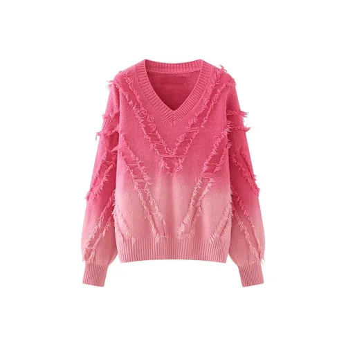 PAIN OR PLEASURE Свитер Женский Розовый