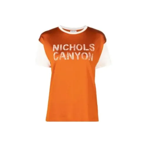 SAINT LAURENT T-рубашка Женская Оранжевая