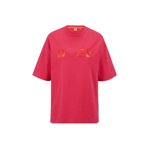 HUGO BOSS Розовые Женские Футболки