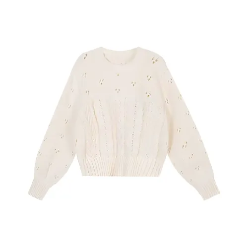 ACAINES Свитер Женский Бежевый Абрикос