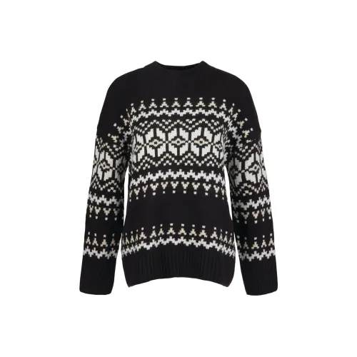 BARBOUR Cleaver Вязаная модель JUMPER Свитер Женские Черный