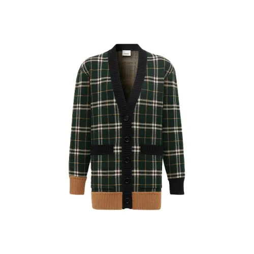 Burberry Трикотаж Женский Темно-Зеленый