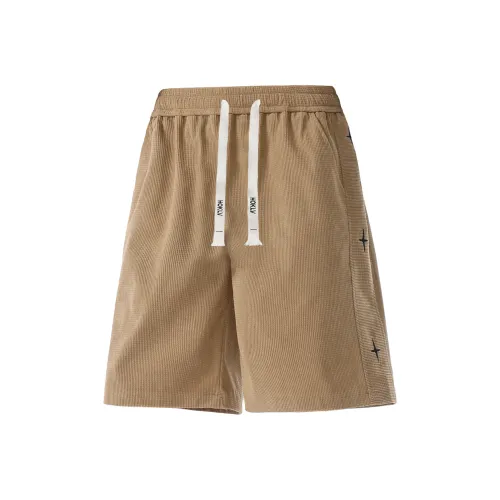 HOKLV Повседневные шорты унисекс хаки