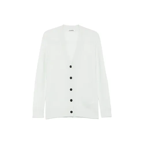 JIL SANDER SS25 Свитер Женский Розовый Воск Зеленый