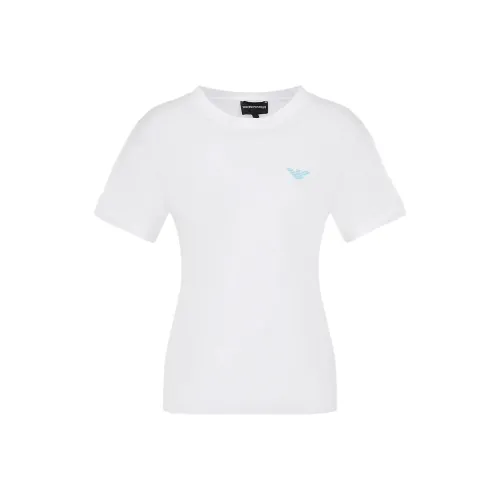 EMPORIO ARMANI Белые Женские Футболки