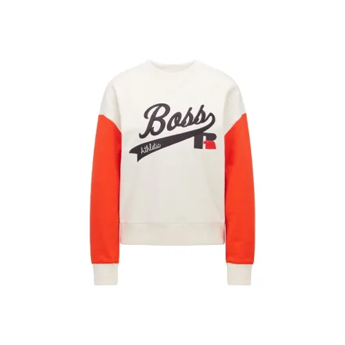 HUGO BOSS Белый Женские Свитшоты