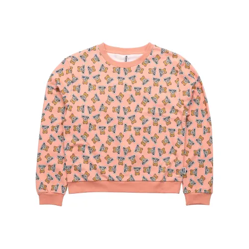 MOSCHINO Розовые Женские Свитшоты