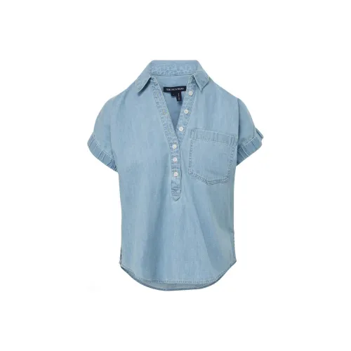 Veronica Beard Рубашка Женская Небесно-Синий