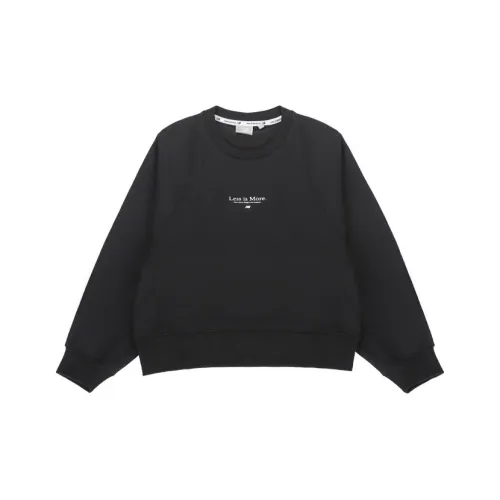 New Balance Черные Женские Свитшоты