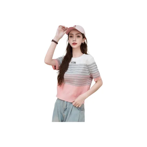 FAWENXIANGZI Женские футболки с коротким рукавом