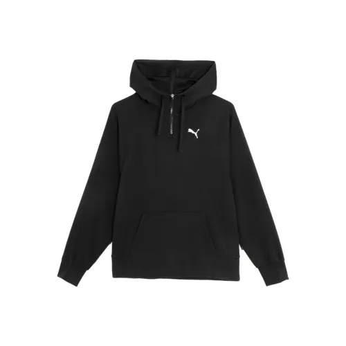 PUMA Modern Sports 1 8 ZIP Свитшот Женский Черный