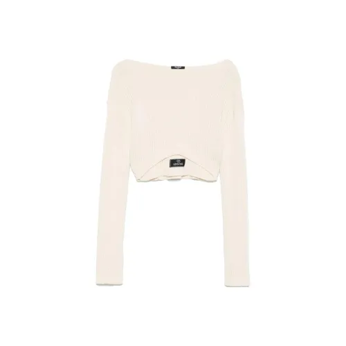 BALMAIN SS25 Свитер Женский Бежевый