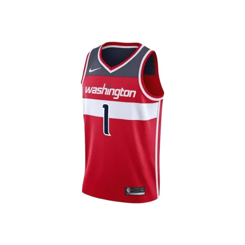 NBA x Nike Washington Wizards Баскетбольная Джерси Унисекс Красный