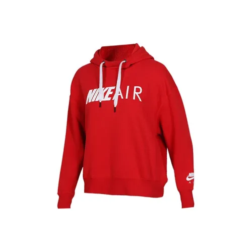 NIKE Красный Женские Свитшоты