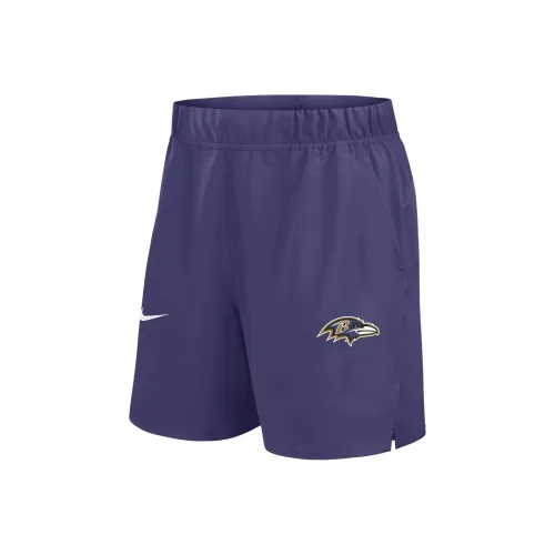 nike VictoryDri Форма Baltimore Ravens Blitz NFL Повседневные шорты Мужские Фиолетовые