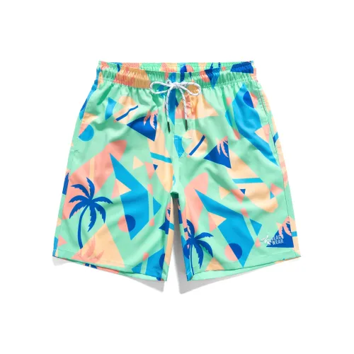 GAILANG Повседневные шорты Мужские Циан