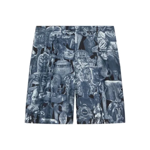 GIVENCHY Повседневные шорты Мужские Синие