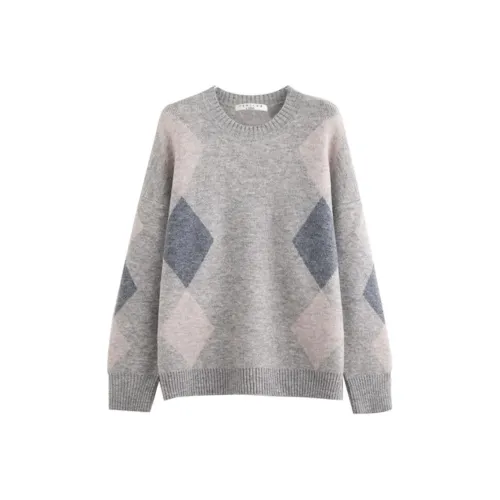 Tonlion Свитер Женский Светлый Фотиния Серый