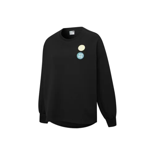 Puma Golf Lightweight Черный Женские Свитшоты