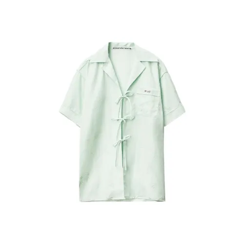 alexander wang Зеленые Женские Рубашки