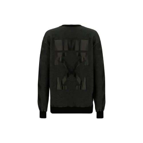 Off Белый FW20 Темно-серый Женские Толстовки