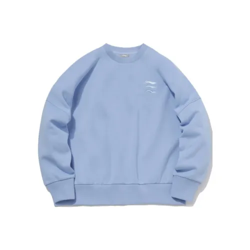 LINING Sports Fashion Collection Многоцветный Синий Женские Толстовки