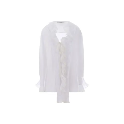 PHILOSOPHY DI LORENZO SERAFINI Белые Женские Рубашки