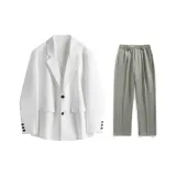 Белый (Светло-зеленый, повседневные штаны)