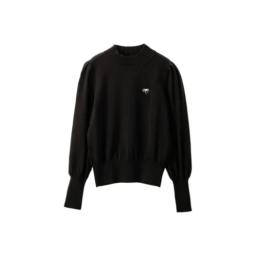 XIANGYING Свитер Женский Черный