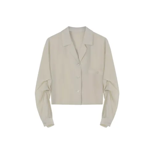 THE SEA LIFE Рубашка Женская Сияющий Зеленый