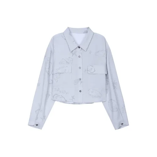 THE SEA LIFE x Morandi Рубашка Женская Ледниковый Серый