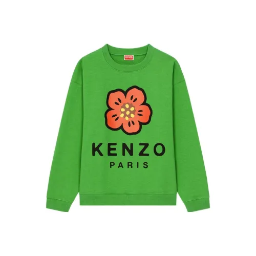 Kenzo X Nigo FW22 Зеленый Женские Свитшоты
