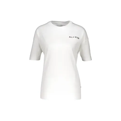 Конверс T-рубашка с рукавом-кафтан женская белая